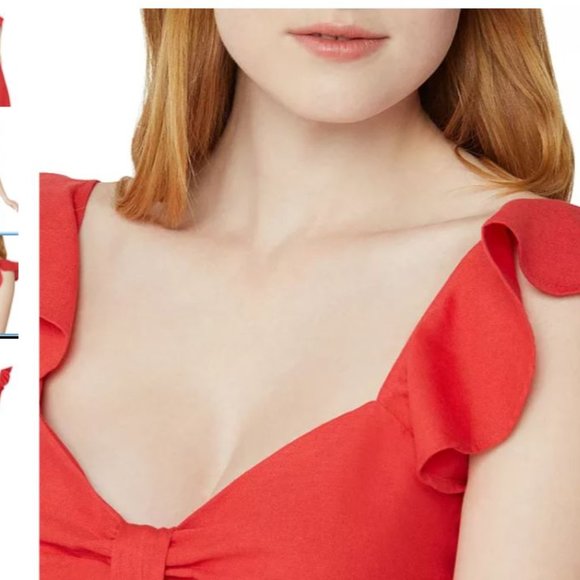 BCBGeneration Ruffled Bralette Top - Picture 3 of 3